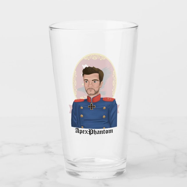 The ApexPhantom Beer Glass (Front)