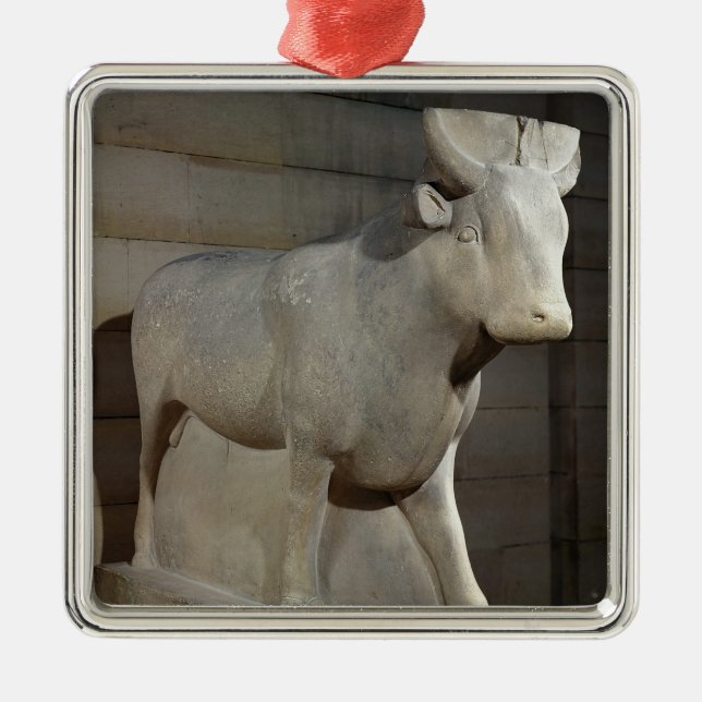 The Apis Bull, from the Serapeum, Memphis Metal Ornament (Front)