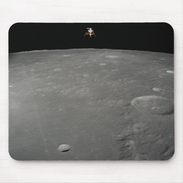 The Apollo 12 lunar module Intrepid Mouse Pad (Front)