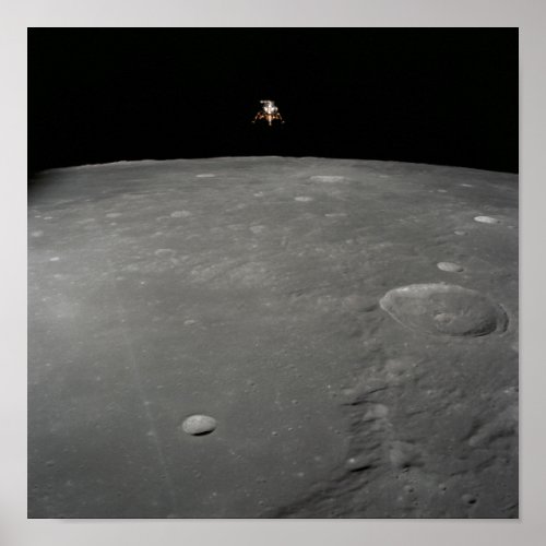 The Apollo 12 lunar module Intrepid Poster
