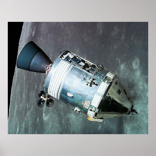 The Apollo 15 Service Module Poster