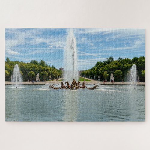 The Apollo Fountain in the gardens of Versailles Jigsaw Puzzle