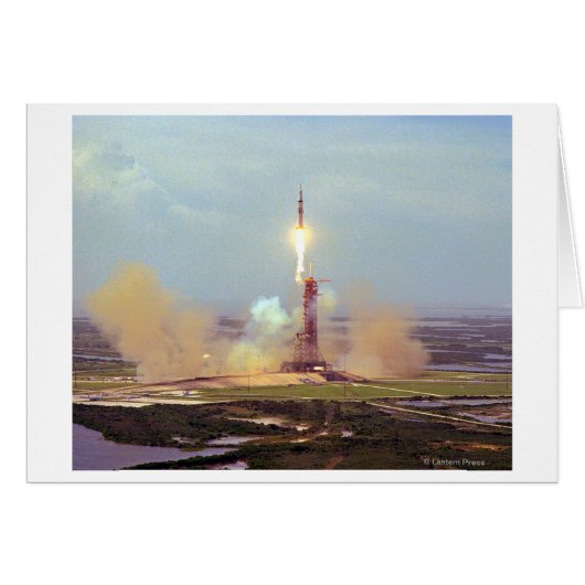 The Apollo Soyuz Test Project Saturn IB Launch Cards (Front Horizontal)