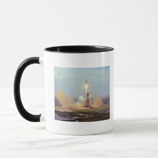 The Apollo Soyuz Test Project Saturn IB Launch Mug