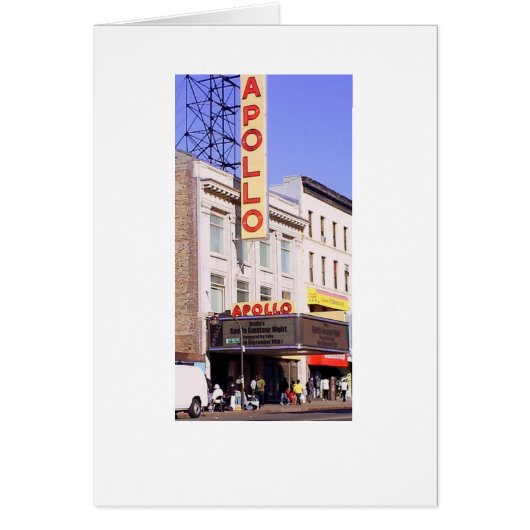 The Apollo Theater Cards (Front)