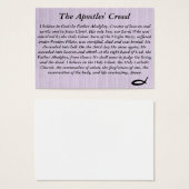 The Apostel's Creed (Front & Back)