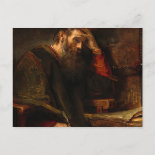 The Apostle Paul, 1657 by Rembrandt van Rijn Postcard