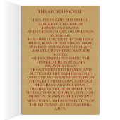 THE APOSTLES CREED (Inside (Right))