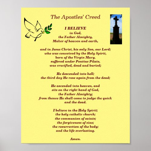The Apostles Creed Poster