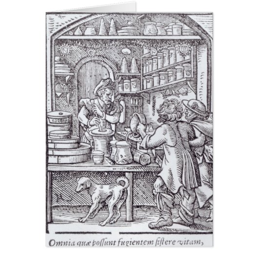 The Apothecary, published by Hartman Schopper Cards (Front)