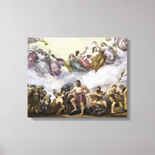 The Apotheosis of George Washington - Mechanics Canvas Print