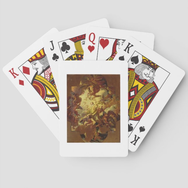 The Apotheosis of St. Stephen Poker Cards (Back)