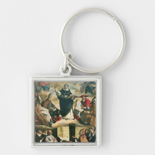 The Apotheosis of St Thomas Aquinas 1631 Keychain