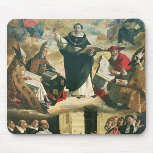 The Apotheosis of St Thomas Aquinas 1631 Mouse Pad