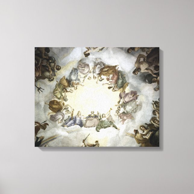 The Apotheosis of Washington - Center Canvas Print (Front)
