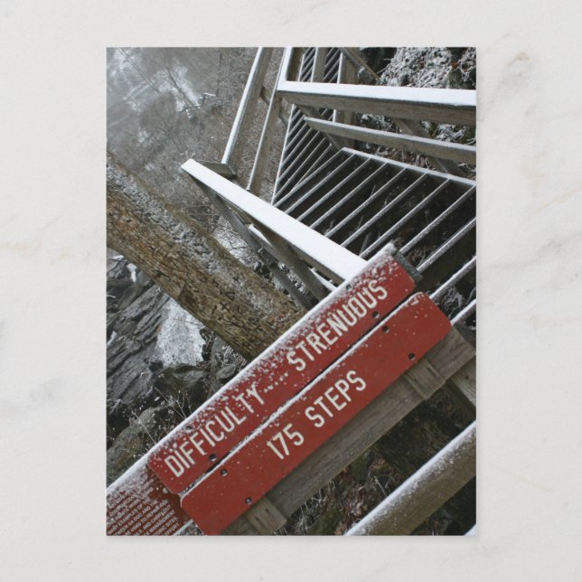 The Appalachian Trial ... Postcard (Front)