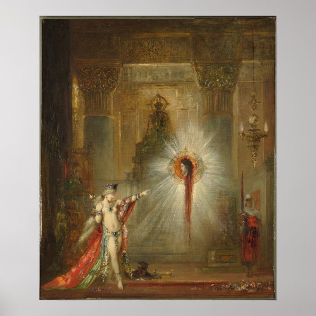 The Apparition by Gustave Moreau - Poster (Front)