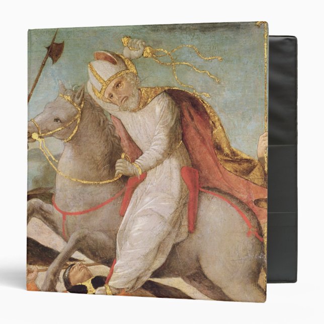 The Apparition of St. Ambrose 3 Ring Binder (Front/Inside)