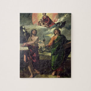 The Apparition of the Virgin to the Saints John th Jigsaw Puzzle