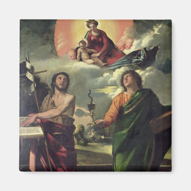 The Apparition of the Virgin to the Saints John th Magnet (Front)