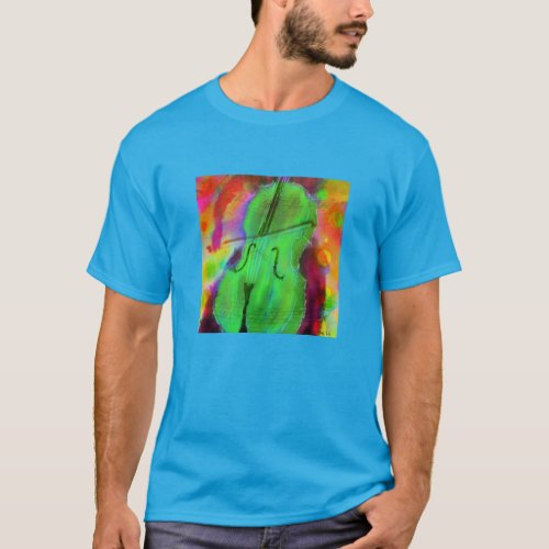 The Apple Cello t_shirt for men