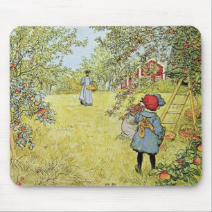 The Apple Harvest Mouse Pad