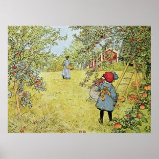 The Apple Harvest Poster
