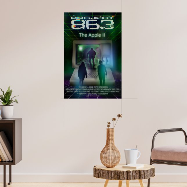 The Apple II // Project 863 Original Poster | Zazzle
