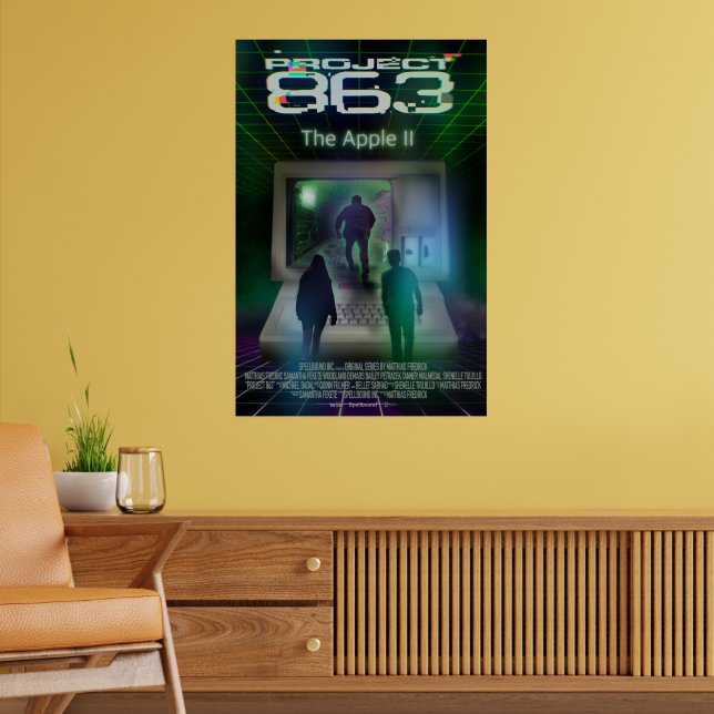 The Apple II // Project 863 Original Poster | Zazzle