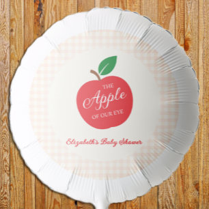 The Apple Of Our Eye Baby Shower Balloon