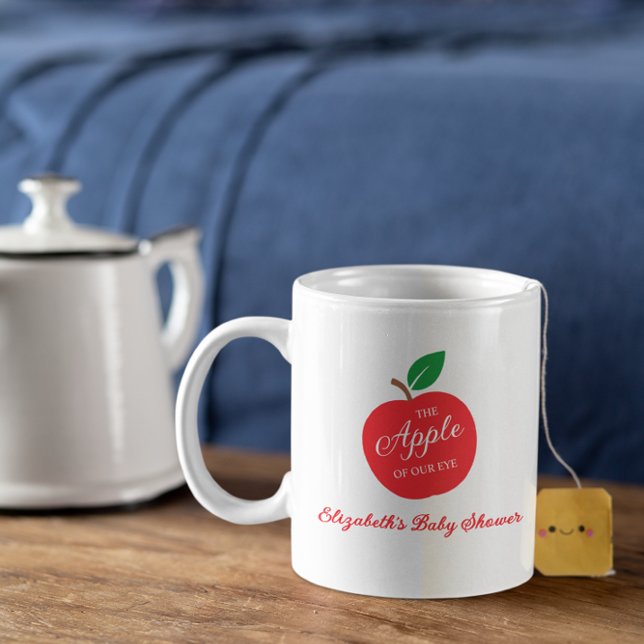 The Apple Of Our Eye Baby Shower Coffee Mug (Creator Uploaded)
