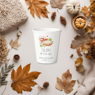 The Apple of Our Eye Baby Shower Paper Cup