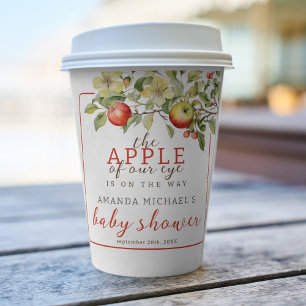 The Apple of Our Eye Baby Shower Paper Cups