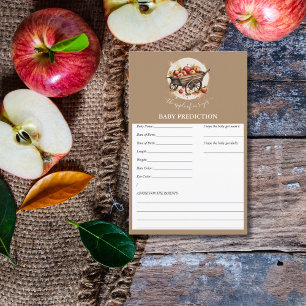 The Apple Of Our Eye Baby Shower Predict Game