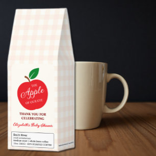 The Apple Of Our Eye Baby Shower Roasted Coffee