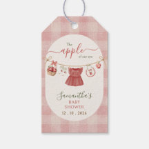 The Apple Of Our Eye clothesline dusty rose