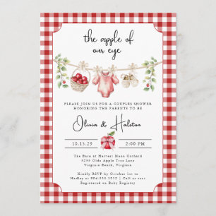 The Apple of Our Eye Couples Invitation