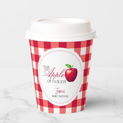 The Apple of Our Eye Fall Baby Shower  Paper Cups