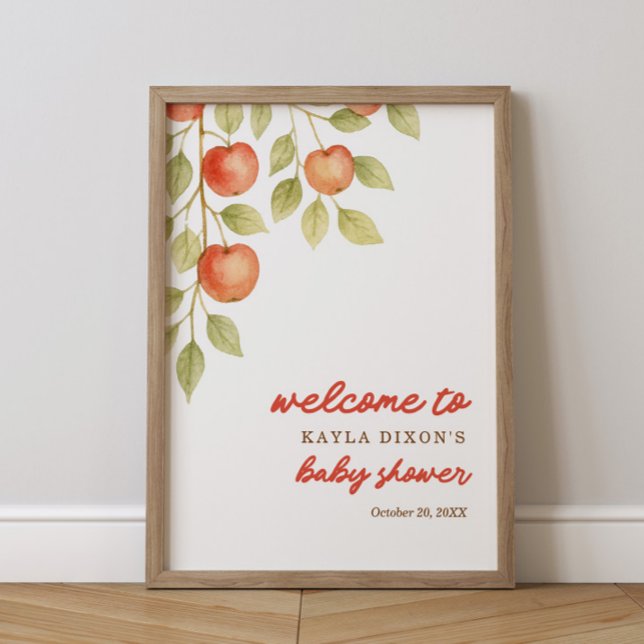 The Apple of our Eye Fall Welcome Sign (Creator Uploaded)