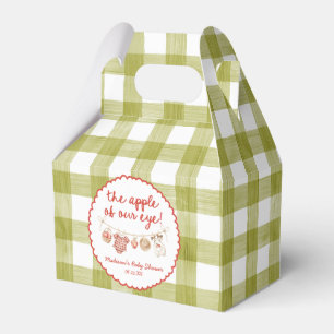 The Apple Of Our Eye Whimsical Fall Baby Shower Favor Boxes
