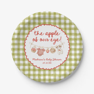 The Apple Of Our Eye Whimsical Fall Baby Shower Paper Plates