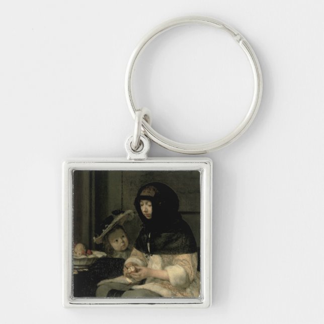 The Apple Peeler, 1660 Keychain (Front)