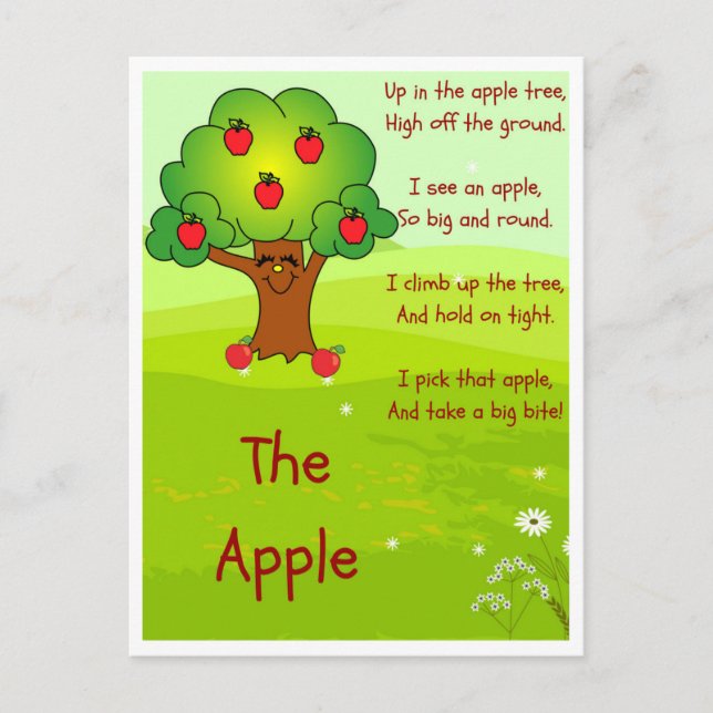 The Apple Postcard (Front)