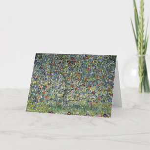 The Apple Tree (by Gustav Klimt) Card