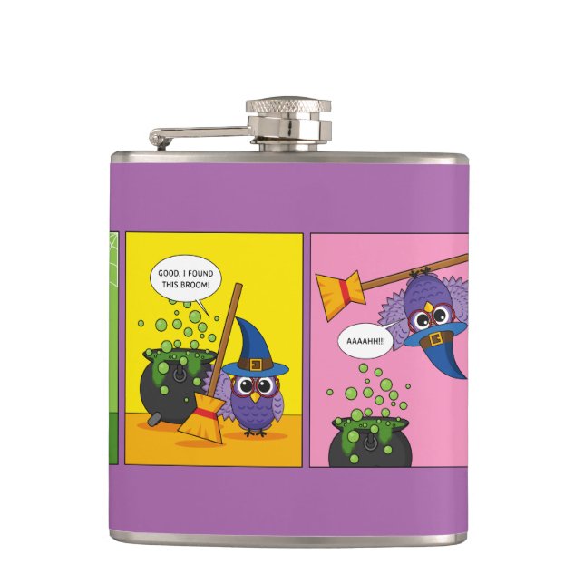The Apprentice Wizard - Cleaning Flask (Front)