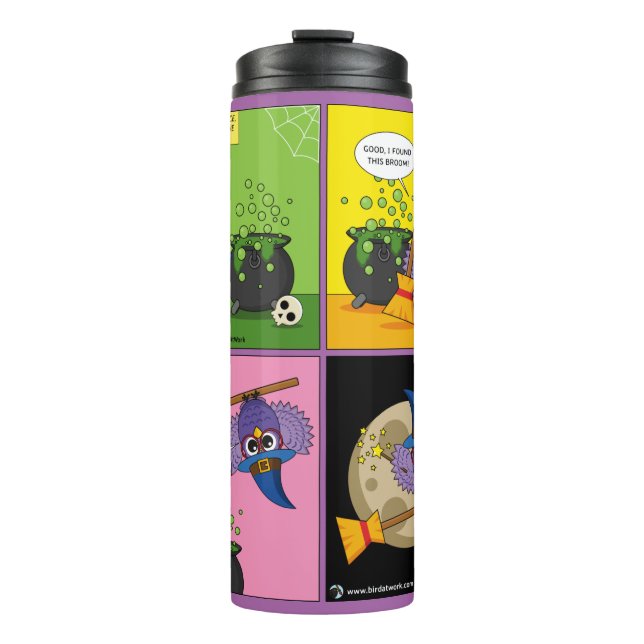 The Apprentice Wizard - Cleaning Thermal Tumbler (Front)