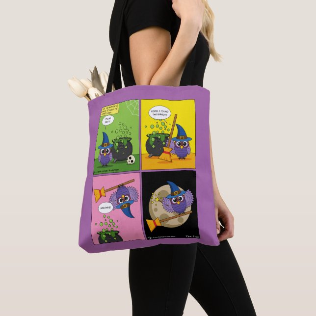 The Apprentice Wizard - Cleaning Tote Bag (Close Up)