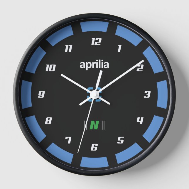 The Aprilia Clock (Front)