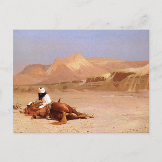 The Arab And His Steed Postcard (Front)