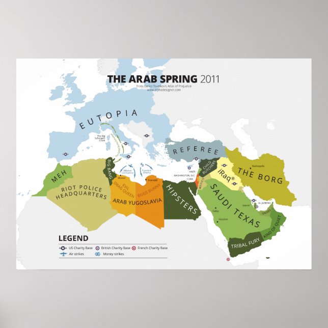 The Arab Spring Poster (Front)